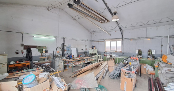 Afacere la cheie sau spatiu atelier productie termopane in apahida