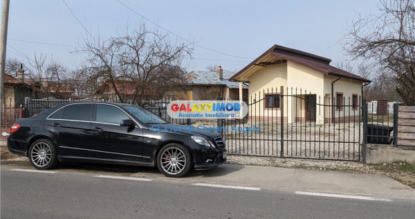 Gaiseni giurgiu,32 km de bucuresti,casa p m si teren 450 mp,