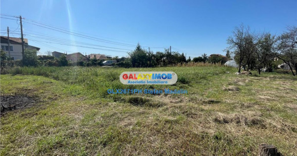 Teren intravilan - 1.100 mp - blejoi, prahova