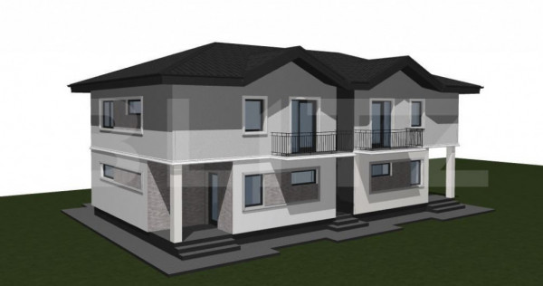 Duplex 105 mp utili, 250 mp teren horpaz