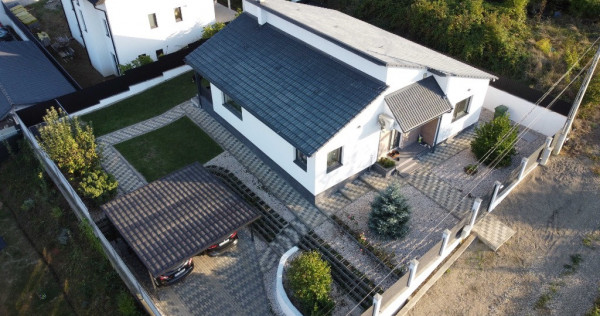 Casă modernă, mobilată complet, budiu mic, mures