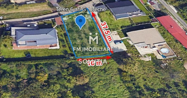 Teren intravilan –6 ari- str. grigore ureche, baia mare