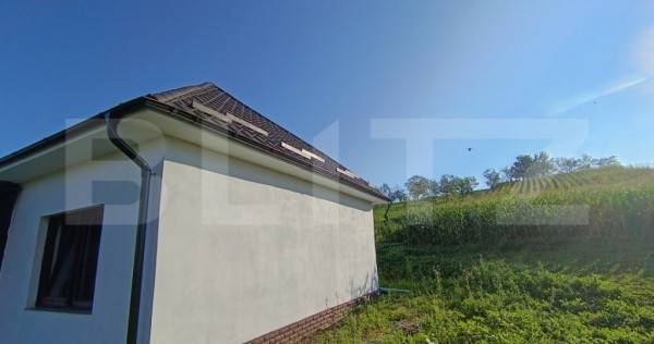 Casa cu 2 camere și living cu o grădină generoasă în su