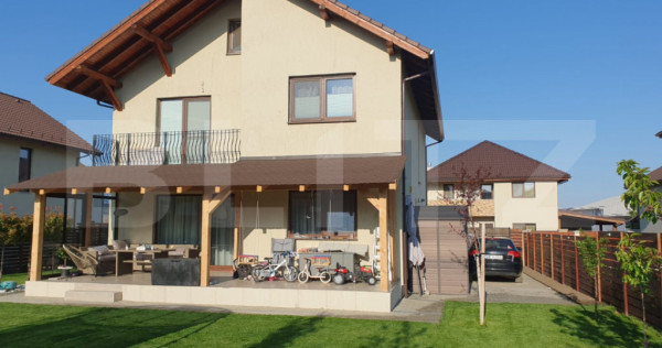 Casa 4 camere , teren 500 mp individuala noua