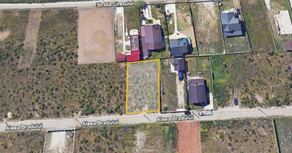 Teren trivale - aleea bradului - zona excelenta