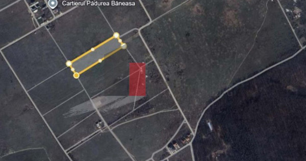 Teren cartier padurea baneasa