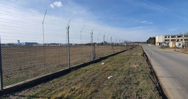 Teren de vanzare aeroport otopeni 1800 mp | cargo | pista 2