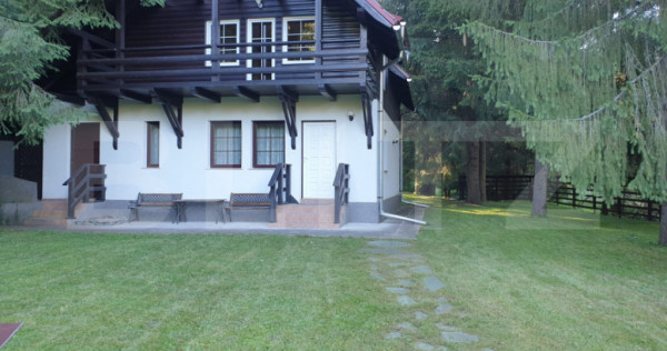Casa de vacanta la munte cu 7 camere, 160 mp, garda de sus