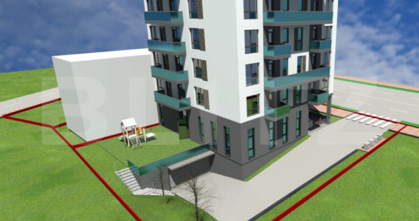 Apartament 3 camere, 2 bai, decomandat, 80 mp, imobil nou, z