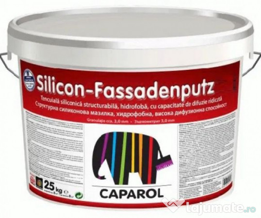 Tencuiala Decorativa Caparol Silicon Fasadenputz Bob De Orez 183 Lei Lajumate Ro