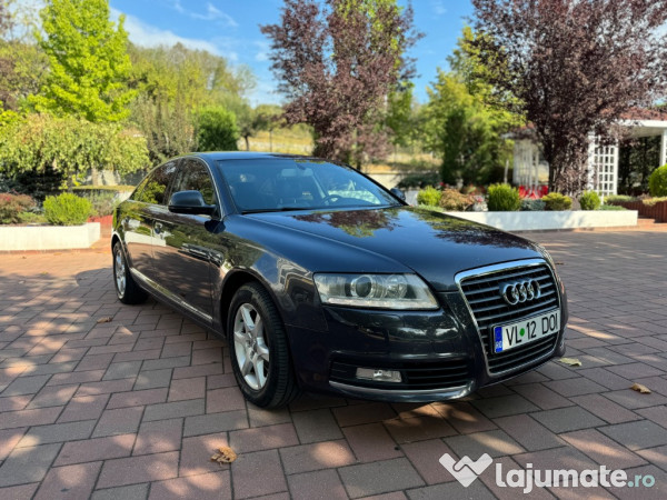 Audi A6 C6 2.0 TDI 136CP istoric în reprezentanță, unic proprietar RO