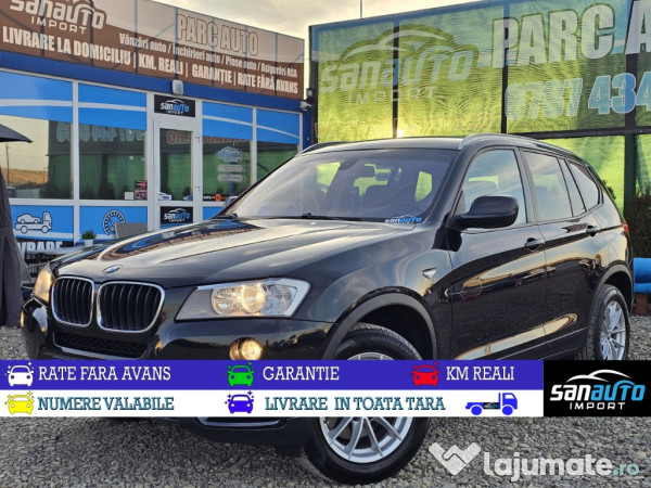 Bmw x3 / 2011 / 2.0d / 185 cp / garantie / rate / livrare