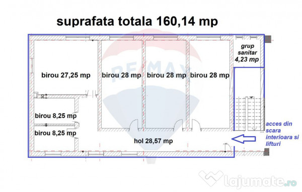 Închiriere birouri moderne în Brașov, Centrul Civic, a...