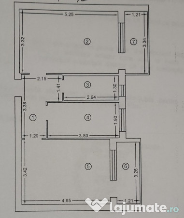 Iasi Billa Garii Soseaua Arcu 2 decomandate 168000 euro