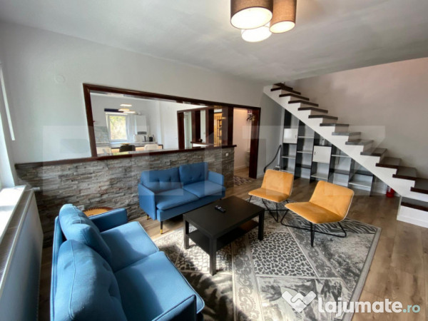 Casă tip duplex cu terasă și grădină proprie – dispon