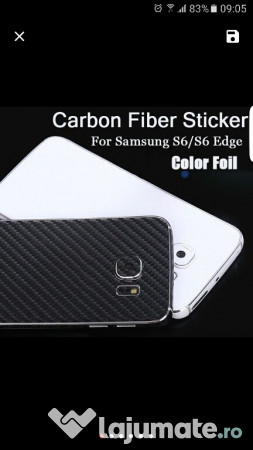 stiker carbon negru samsung s6 edge 30 lajumate ro stiker carbon negru samsung s6 edge 30 lajumate ro