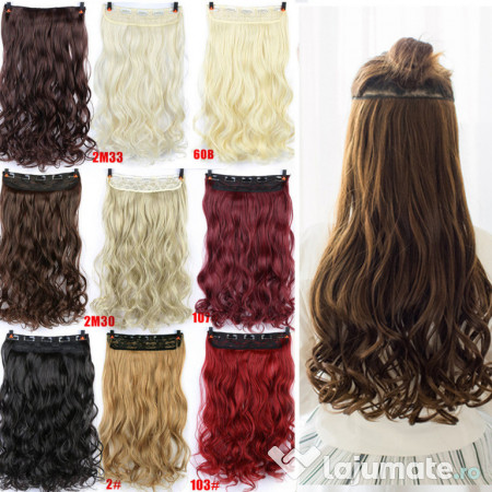 Pe Stoc Extensii Par Ondulat Prindere 5 Clame 130 Ron Lajumatero