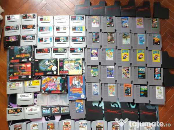 67 Jocuri Snes Nes Sega Gear Vintage 7 000 Lei Lajumate Ro