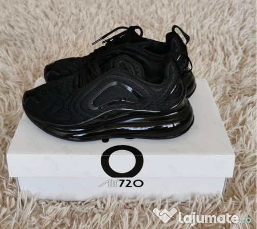 nike air max 720 full black