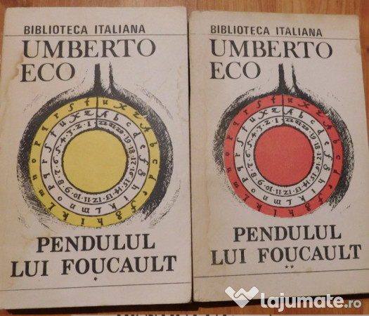 Pendulul Lui Foucault De Umberto Eco 5 Lei Lajumate Ro