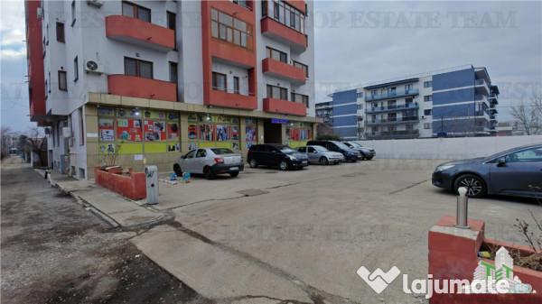 Spatiu comercial, stradal, parter de bloc si demisol, 800mp