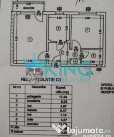 Apartament 2 camere Vest 9 Mai Iezerului