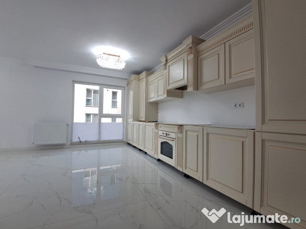 Apartament 3 camere 66 mp, et.1 finisat, mobilier bucatarie Floresti