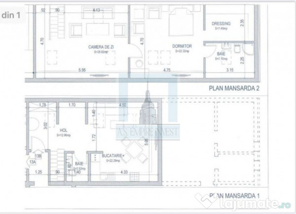 Ap 3 camere - zona Tractorul (ID: 17491)