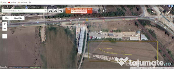 Teren intravilan buzau / bulevardul industriei