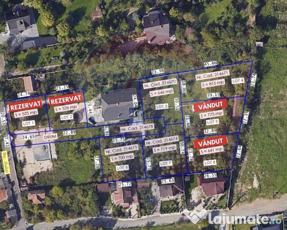 Teren intravilan de vânzare zona dealuri, strada jiului