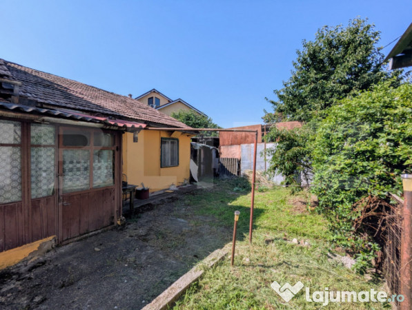 Investiție, casă demolabilă, teren 400 mp, front 11 m, m?