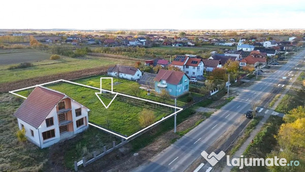 !nou!teren intravilan 5km> satu mare/strada principala