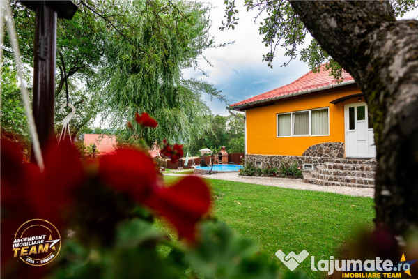 Film3d! doua case cu:piscina,foisor,arbori decorativi,1.700m