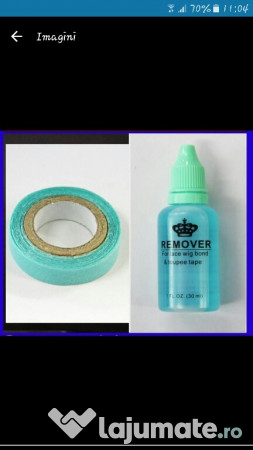 Set Banda Adeziva Si Remover Pentru Extensii Tape In 85 Ron