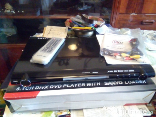 Millenium Mn 9603 5 1 Ch Divx Dvd Player Sanyo Loader 150 Lei Lajumate Ro Millenium Mn 9603 5 1 Ch Divx Dvd Player Sanyo Loader 150 Lei Lajumate Ro