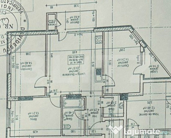 Apartament 4 camere, etaj intermediar, zona Vivo