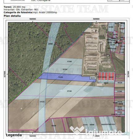 Teren pentru complex hale/logistica cu facilitati si acces