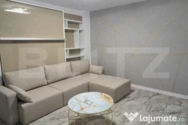 Garsoniera modernă, 37,50 mp, zona Ramada-Ultracentral