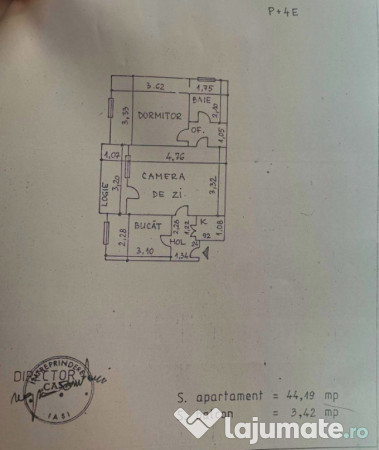 Apartament 2 camere Tatarasi-Tudor Center-etaj 1