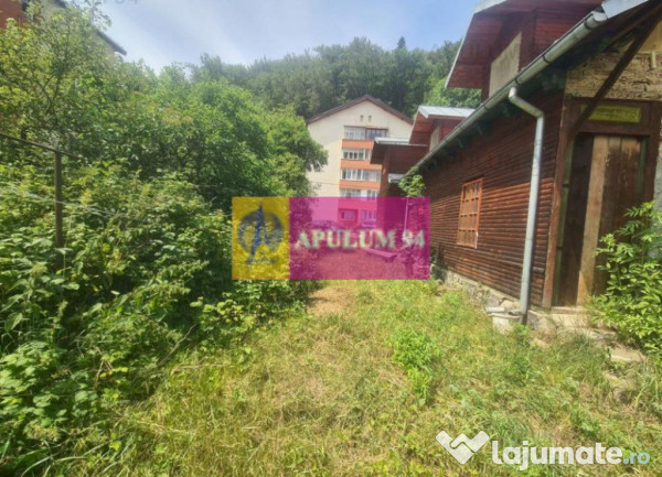 Teren cu constructie de vânzare în bușteni - zona lidl