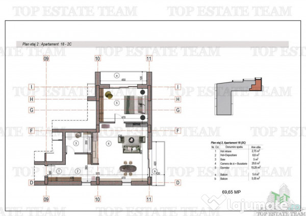 Apartament 2 camere bloc nou metrou 1 decembrie 1918