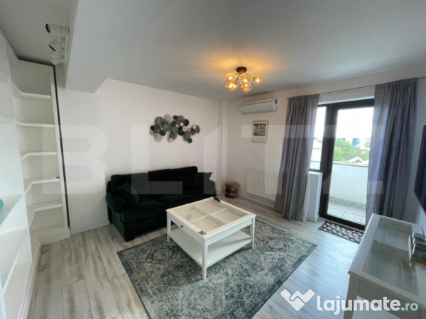 Apartament 2 camere decomandat, mobilat complet – reziden?