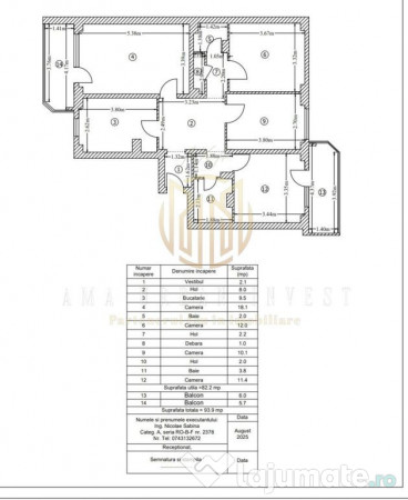 Soseaua alexandriei cu rahova vand apa 4 camere 120000eur