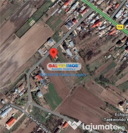 Buftea-samurcasi, teren 1560 mp,dubla deschidere 13.5 ml, co