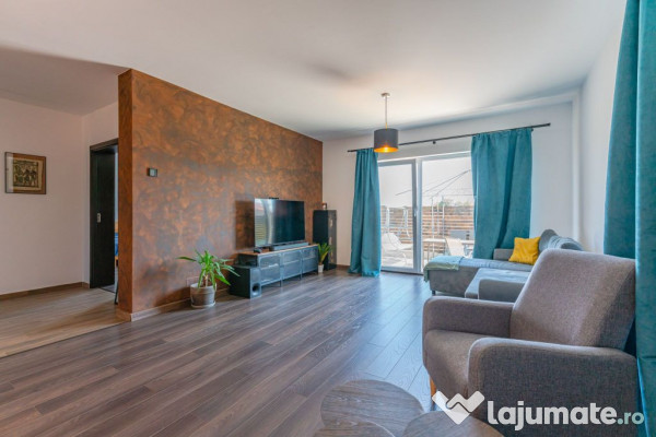 Casă individuală de închiriat, încălzire în pardose...