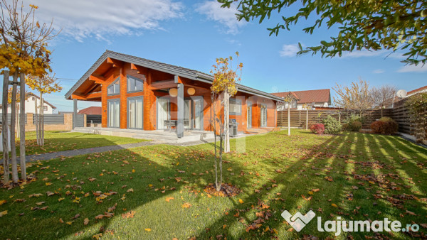 Casa din pin nordic – armonia dintre natură și perfecți