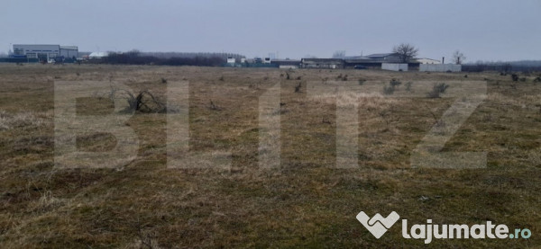 Teren intravilan de vanzare, 10.600 mp, zona industriala din