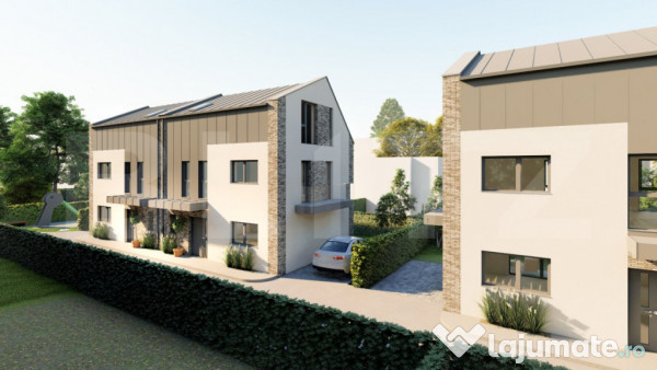 Duplex 4 camere, 120mp, 200 teren, proiect finalizat, zona t