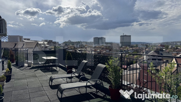 Penthouse cu terasă panoramică de 300 mp - unic in cluj-n