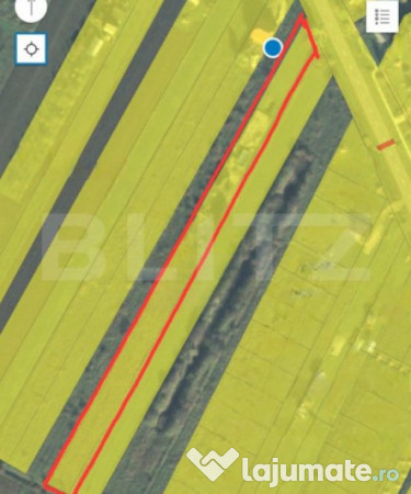 Teren extravilan, de vanzare, 4300 mp, zona amati